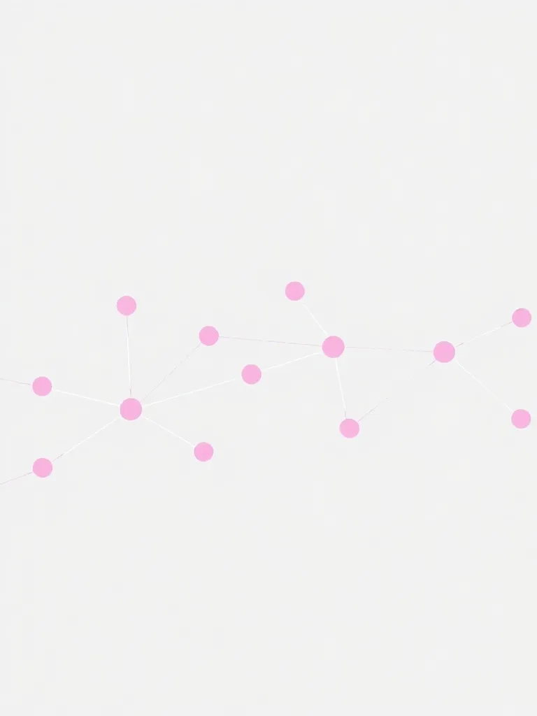 Minimalist representation of data flowing through segments,